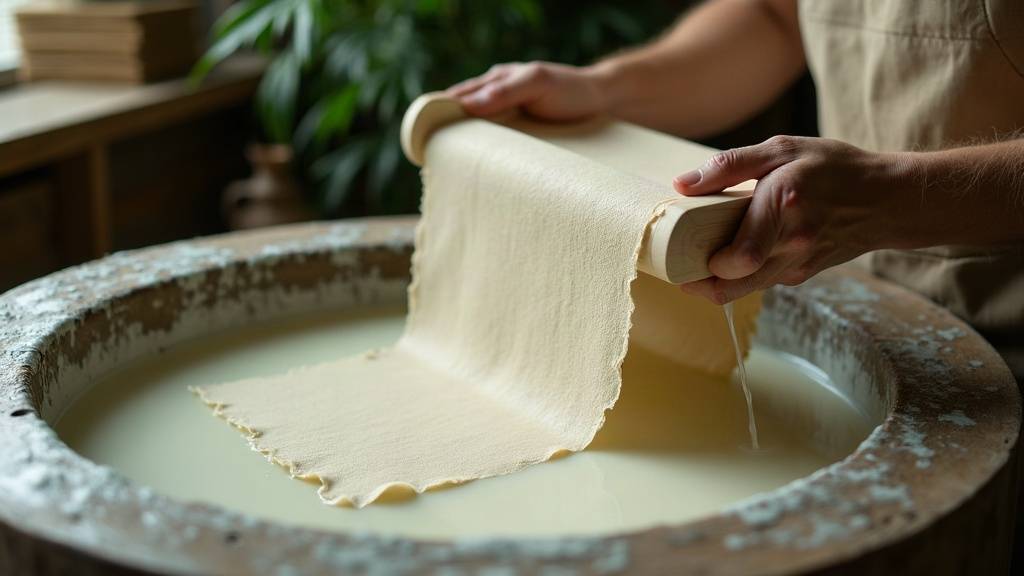 Le papier de chanvre : de la fibre à la feuille papetière